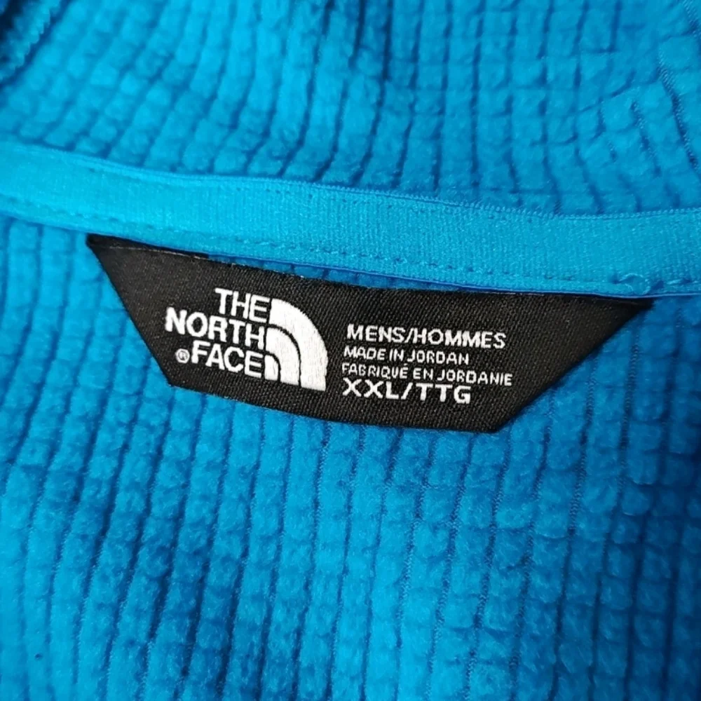 North Face Borod Cooling Hoodie Zip Jacket 2X Blue Thermal Lined Gorp Hiking Nwt